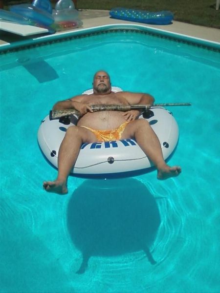 Takto relaxuje Američan.