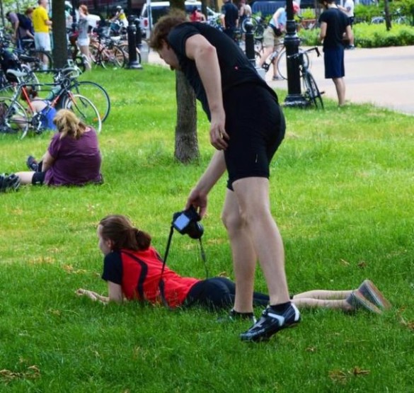 Vynašiel sa... skoro ako paparazzi