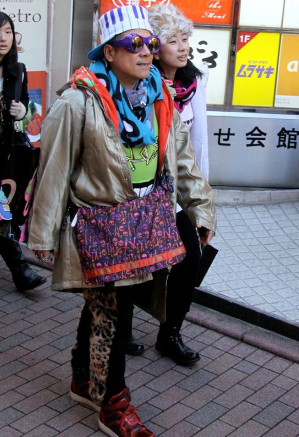 Móda v uliciach Japonska